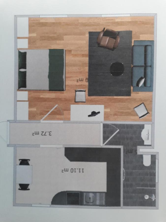 Apartmán Alte Bahnhofstrasse 12 Karlstadt Exteriér fotografie
